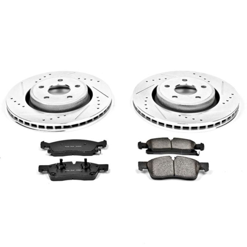 Load image into Gallery viewer, Power Stop 11-19 Dodge Durango Front Z23 Evolution Sport Brake Kit
