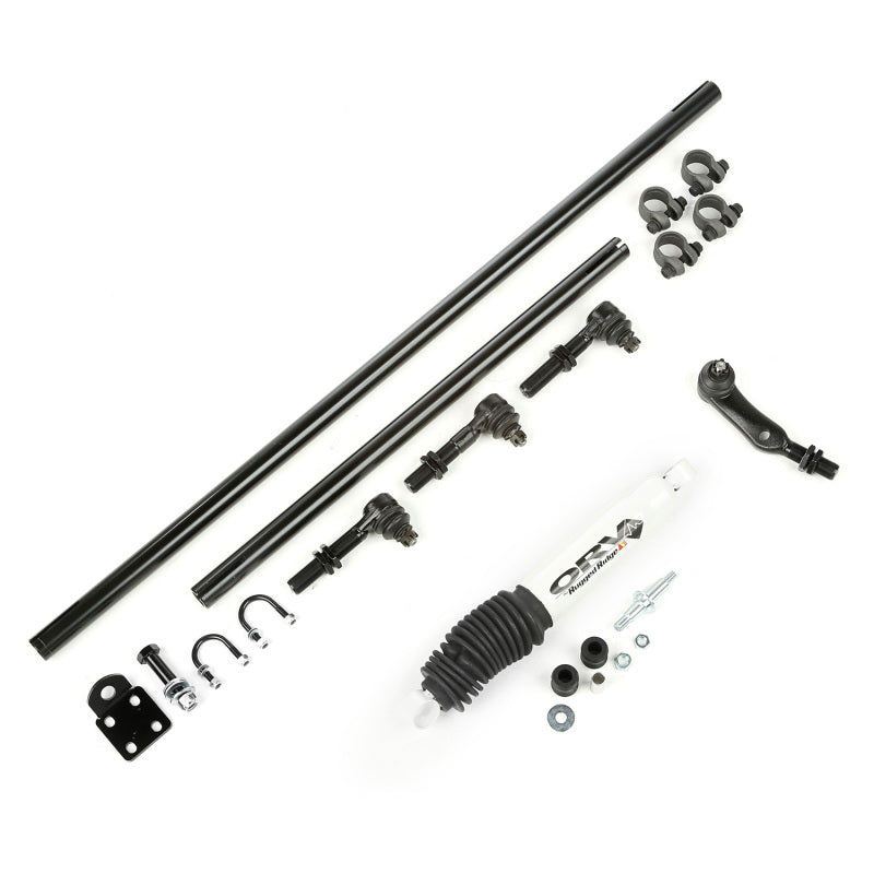 Load image into Gallery viewer, Rugged Ridge HD Steering Kit W/ Damper 84-06 Jeep XJ ZJ TJ
