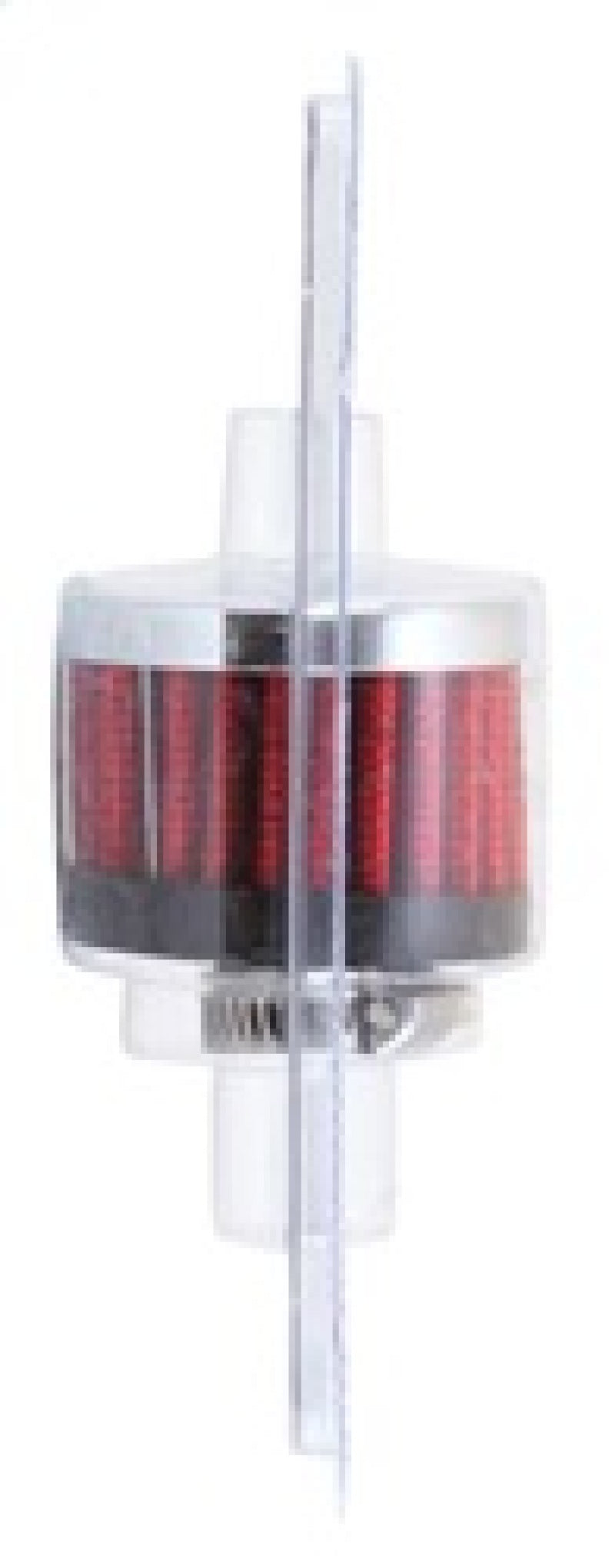 Load image into Gallery viewer, K&amp;N Clamp On Rubber Base Crankcase Vent Filter 0.375in Flange ID x 2in OD x 1.5in Height
