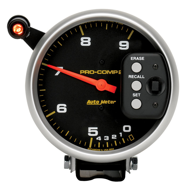 Load image into Gallery viewer, Autometer Pro-Comp 5 inch 9000 RPM Dual Range w/ Shift-Lite and Memory Tach
