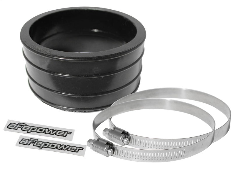 Load image into Gallery viewer, aFe Magnum FORCE Performance Accessories Coupling Kit 4-3/8in x 4-1/8in ID x 2-1/4in Reducer
