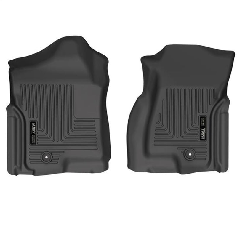 Load image into Gallery viewer, Husky Liners 02-06 Cadillac Escalade WeatherBeater Front Floor Liners (Black)
