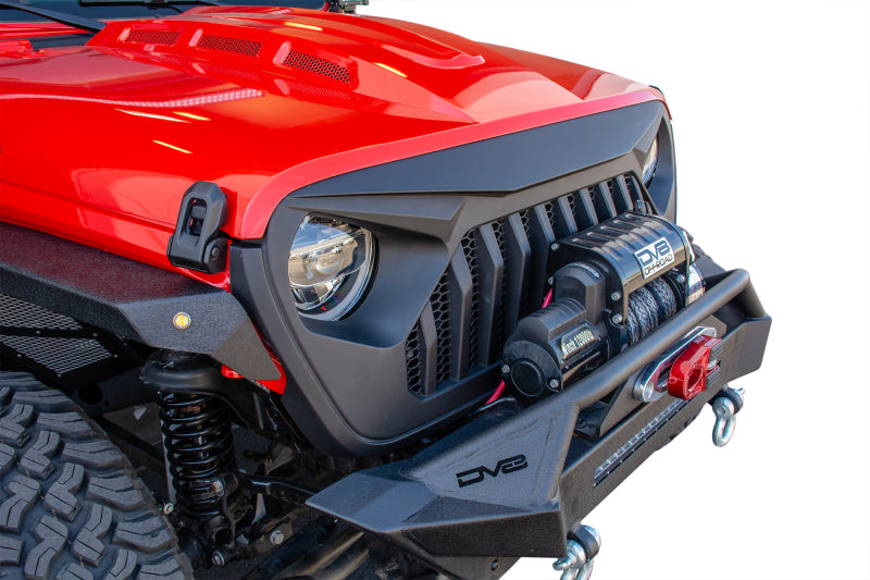 Load image into Gallery viewer, DV8 Offroad 2018+ Jeep JL/ Gladiator Angry Grill
