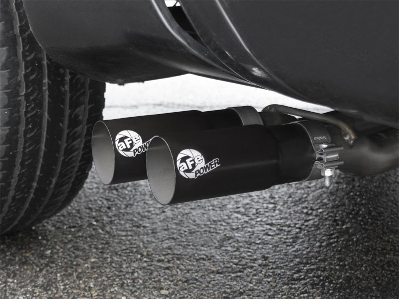Load image into Gallery viewer, aFe Rebel Series 3in 409 SS Cat-Back Exhaust w/ Black Tips 04-15 Nissan Titan V8 5.6L
