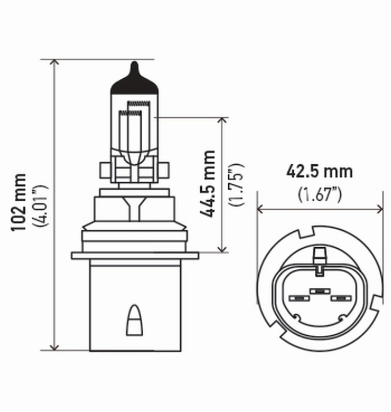 Load image into Gallery viewer, Hella Bulb 9004/Hb1 12V 65/45W P29T T46 Sb
