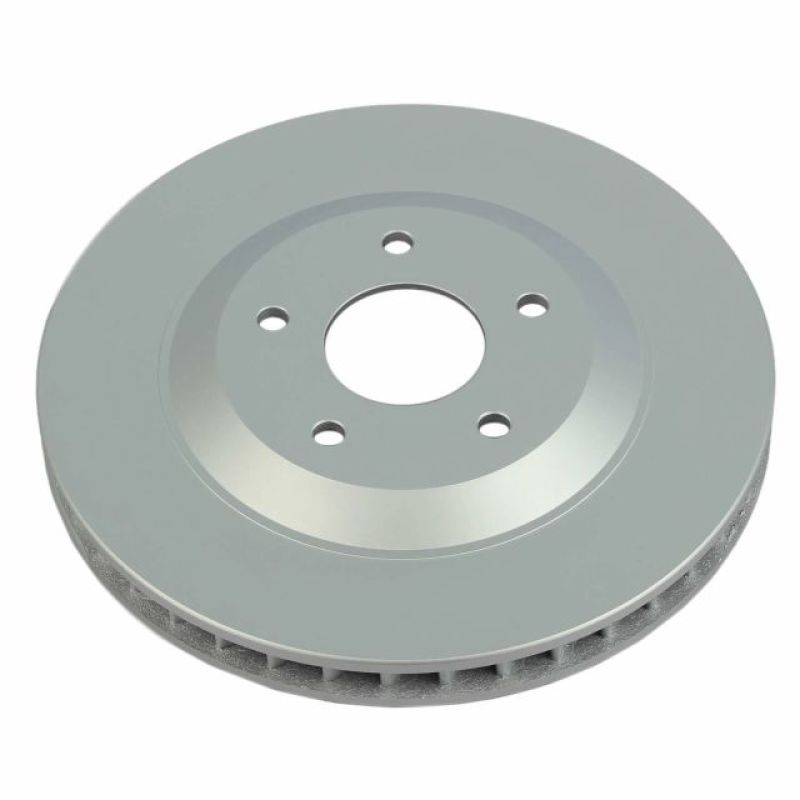 Load image into Gallery viewer, Power Stop 2004 Cadillac XLR Front Left Evolution Geomet Coated Rotor
