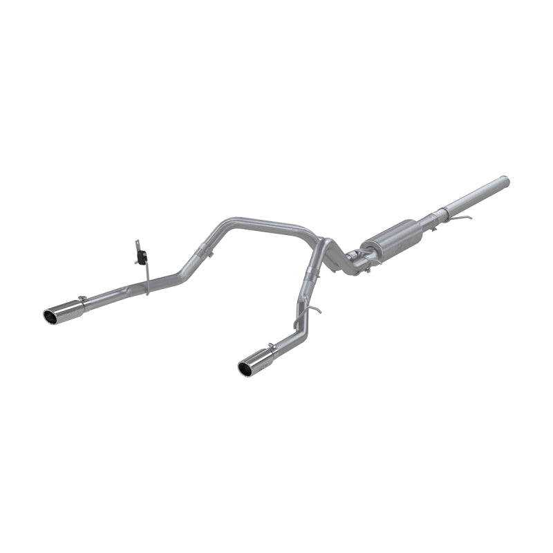 Load image into Gallery viewer, MBRP 14 Chevy/GMC 1500 Silverado/Sierra 4.3L V6/5.3L V8 Dual Split Rear T409 3in Cat Back Exhaust
