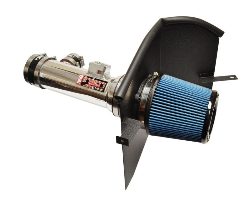 Load image into Gallery viewer, Injen 16-19 Nissan Titan 5.6L Polished Power-Flow Air Intake System
