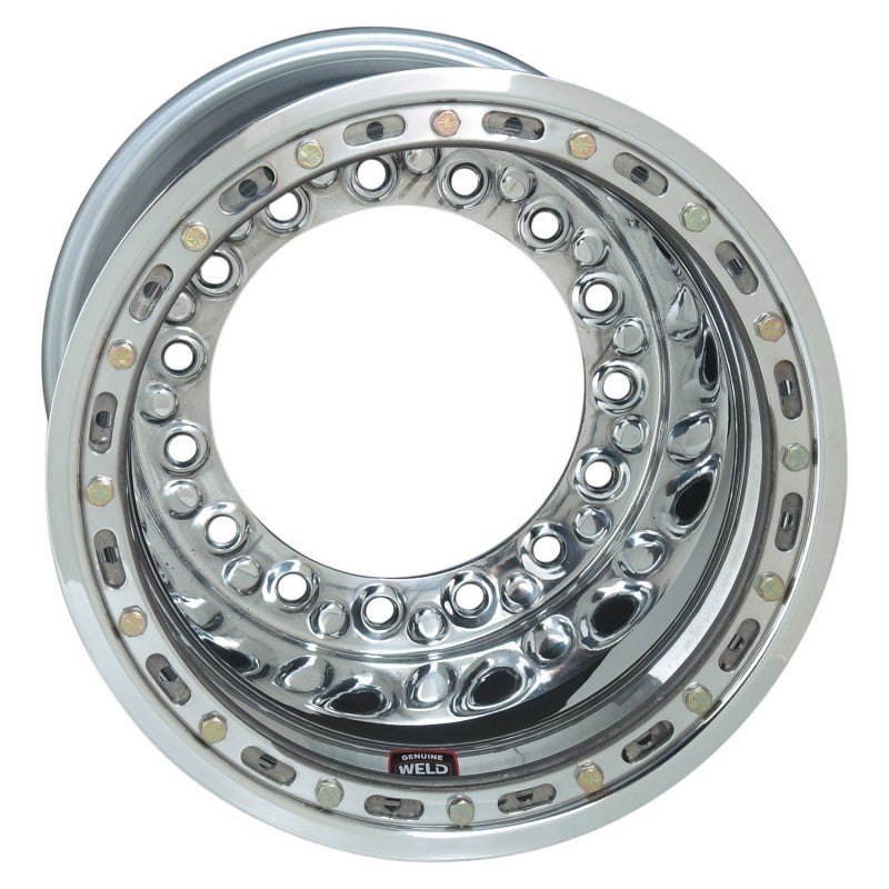 Load image into Gallery viewer, Weld Wide 5 XL Direct Mount 15x12 / 5x10.25 BP / 5in. BS Polished Assembly - No Beadlock

