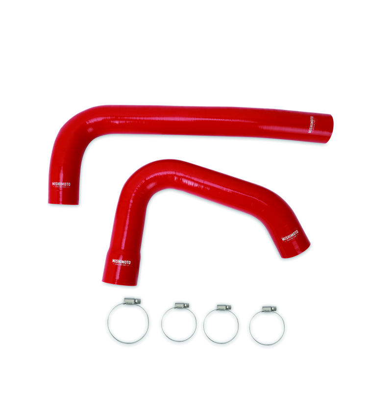 Load image into Gallery viewer, Mishimoto 2015+ Dodge Ram 6.7L Cummins Silicone Radiator Hose Kit Red
