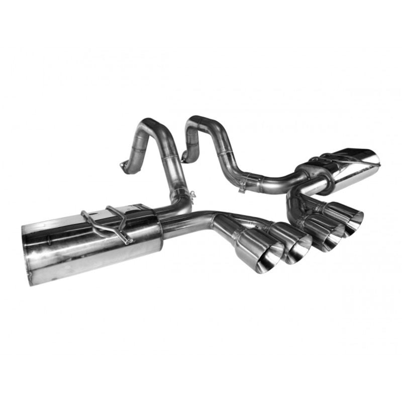 Load image into Gallery viewer, Kooks 97-04 Chevy Corvette Full 3in Axleback w/Pol Tips Requires 3in X-Pipe
