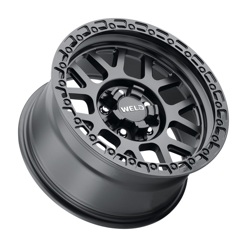 Load image into Gallery viewer, Weld Off-Road W104 17X10 Cinch 5X114.3 5X127 ET-25 BS4.50 Satin Black / Gloss Black 78.1
