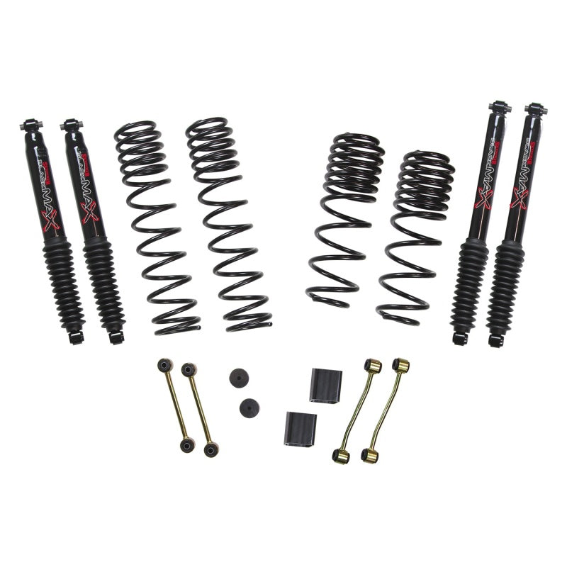 Load image into Gallery viewer, Skyjacker 2020 Jeep JL 4WD Rubicon Diesel 2.5in Dual Rate Long Travel Sus Lift Kit w/Blk Max Shocks
