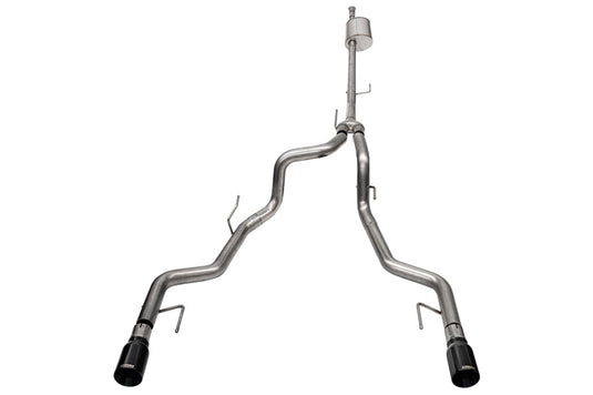 Corsa 2022-2025 Ford F-150 SuperCrew/5.5ft Bed 5.0L V8 Sport Cat-Back Dual Rear Exit-Black PVD