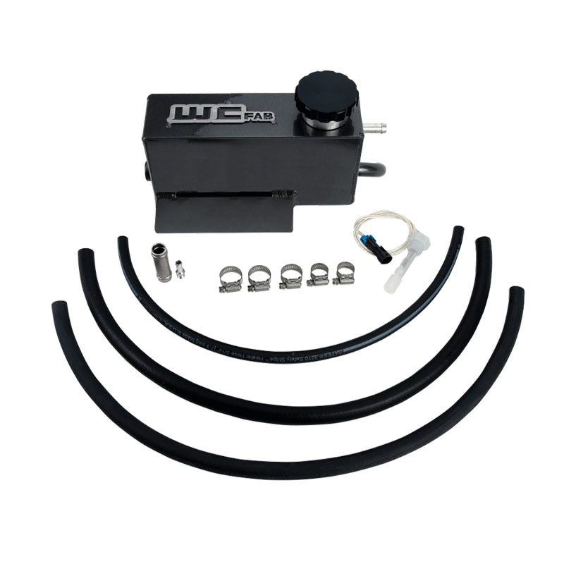Load image into Gallery viewer, Wehrli 11-16 Chevrolet 6.6L LML Duramax Twin Turbo Style Coolant Tank Kit - Gloss Black
