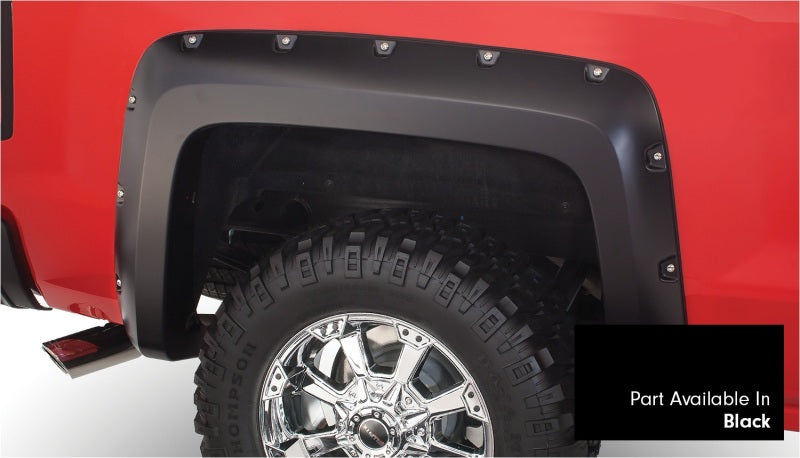 Load image into Gallery viewer, Bushwacker 16-18 Chevy Silverado 1500 Fleetside Pocket Style Flares 4pc 69.3in Bed - Black
