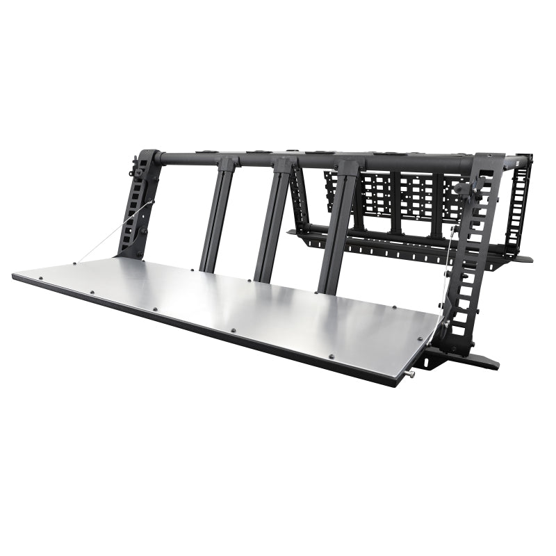 Load image into Gallery viewer, Go Rhino XRS Accessory Gear Table for Full-Sized Trucks (Mounts to 5952000T) - Tex. Blk
