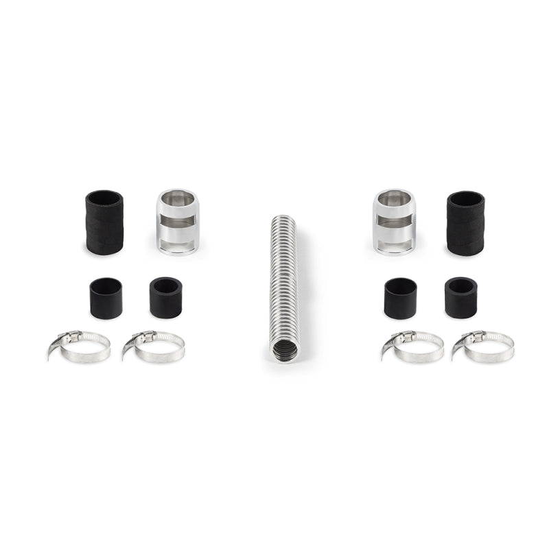 Load image into Gallery viewer, Mishimoto 12in Flexible Radiator Hose Kit Chrome
