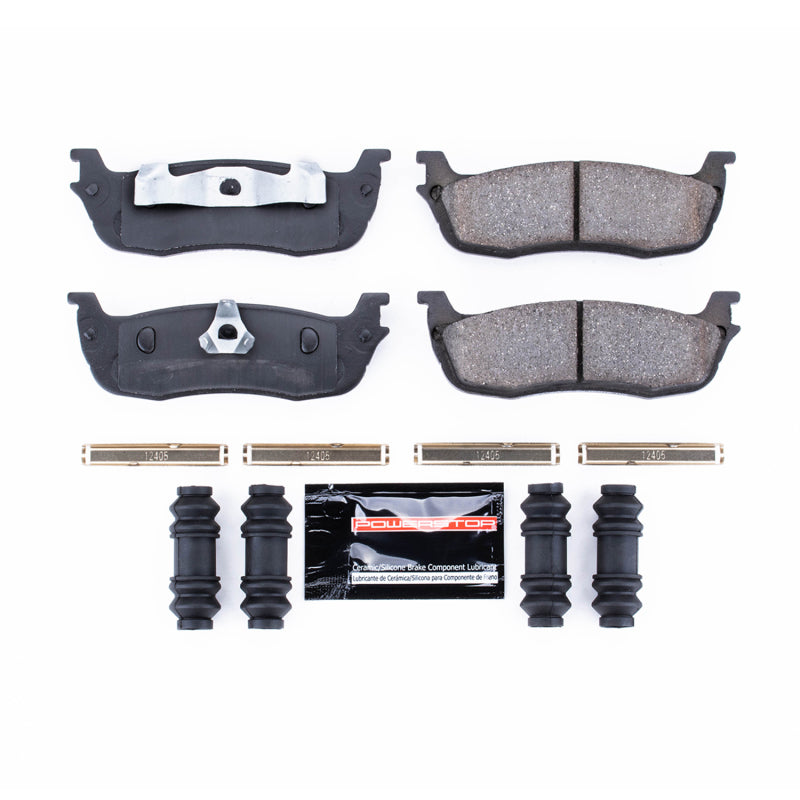 Load image into Gallery viewer, Power Stop 97-02 Ford Expedition Rear Z23 Evolution Sport Brake Pads w/Hardware
