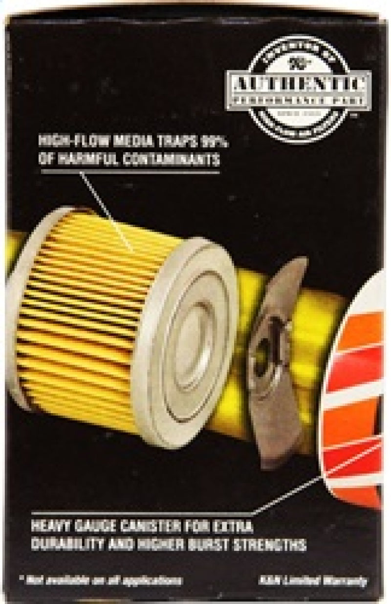 Load image into Gallery viewer, K&amp;N Universal Performance Gold Oil Filter
