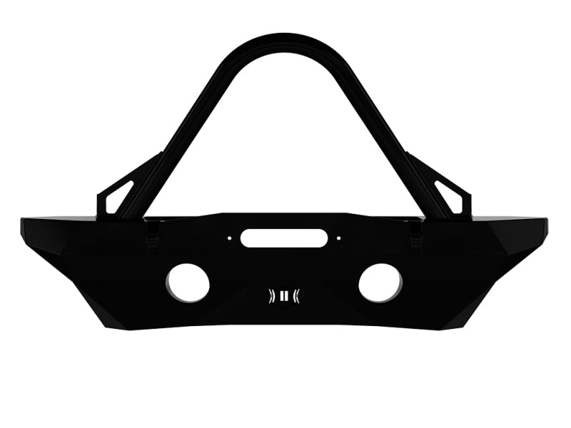 Load image into Gallery viewer, ICON 07-18 Jeep Wrangler JK Pro Series Mid Width Front Recessed Winch Bumper w/Stinger/Tabs
