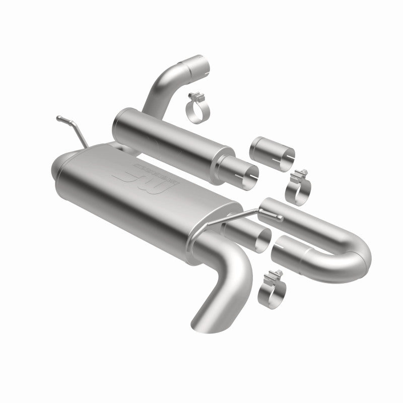 Load image into Gallery viewer, MagnaFlow 18-23 Jeep Wrangler JL 2.0L/3.6L Overland Series Axle-Back Exhaust
