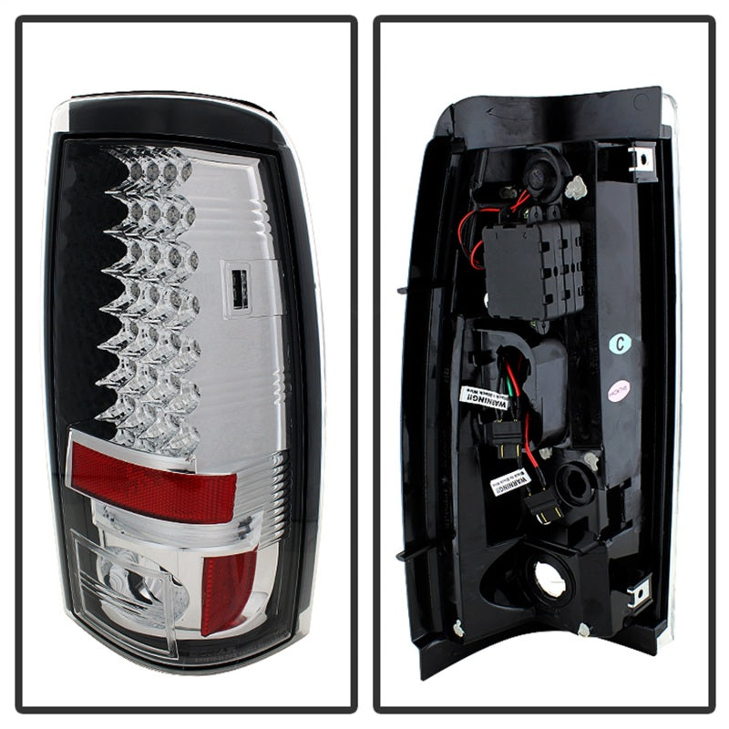 Load image into Gallery viewer, Spyder Chevy Silverado 1500/2500 03-06 (Does Not Fit Stepside)LED Tail Lights Chrm ALT-YD-CS03-LED-C
