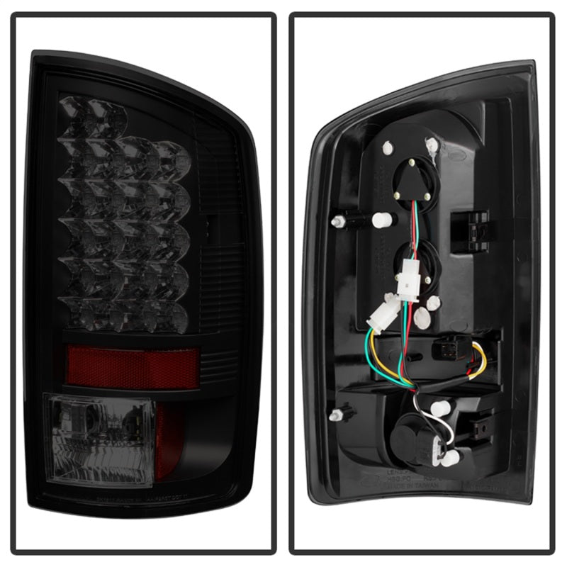 Load image into Gallery viewer, Spyder Dodge Ram 02-06 1500/Ram 2500/3500 03-06 LED Tail Light Black Smoke ALT-YD-DRAM02-LED-BSM
