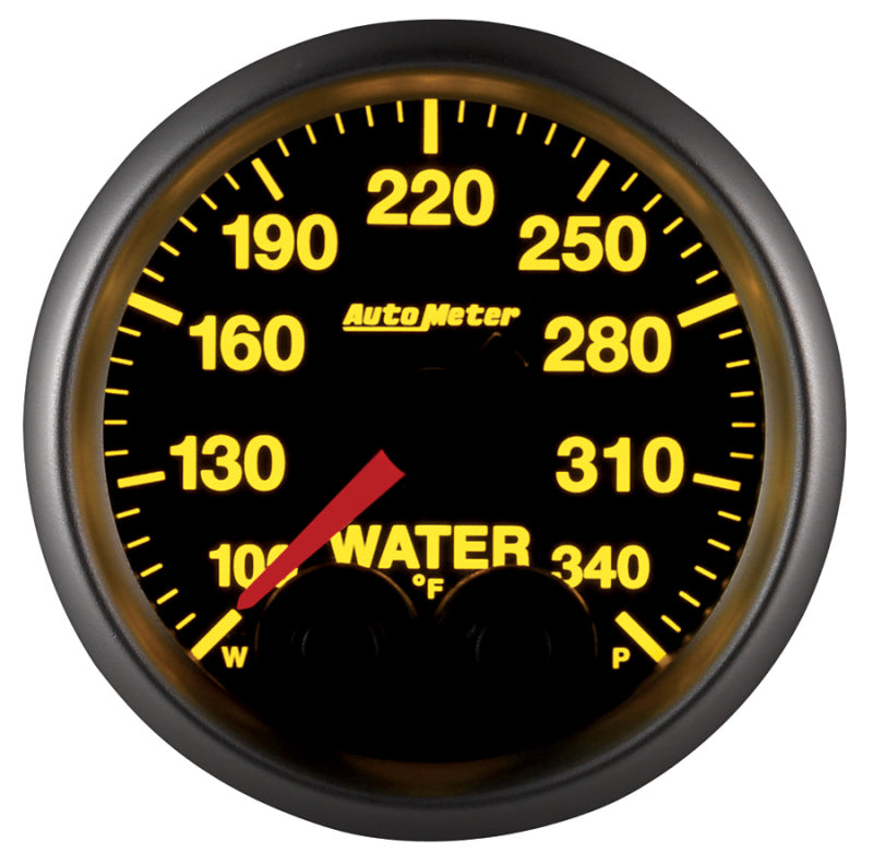 Load image into Gallery viewer, Autometer Elite 52mm 100-340 Deg F Water Temperature Peak and Warn Gauge w/ Electonic Control
