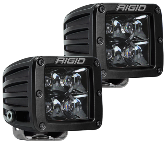 Rigid Industries D-Series Midnight Edition - Spot - Set of 2