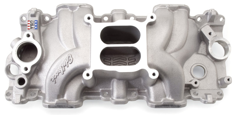 Load image into Gallery viewer, Edelbrock Intake Manifold Single Quad Perf RPM Chevrolet 348/409 Inwin Big Block Small Port
