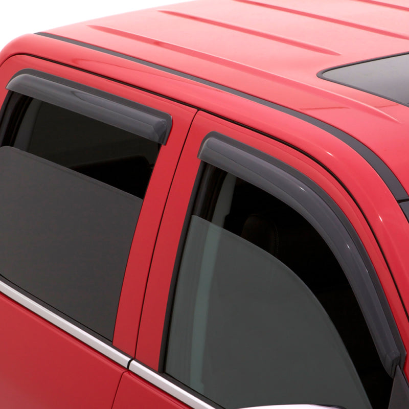 Load image into Gallery viewer, AVS 04-12 Chevy Colorado Ext. Cab Ventvisor Outside Mount Window Deflectors 4pc - Smoke
