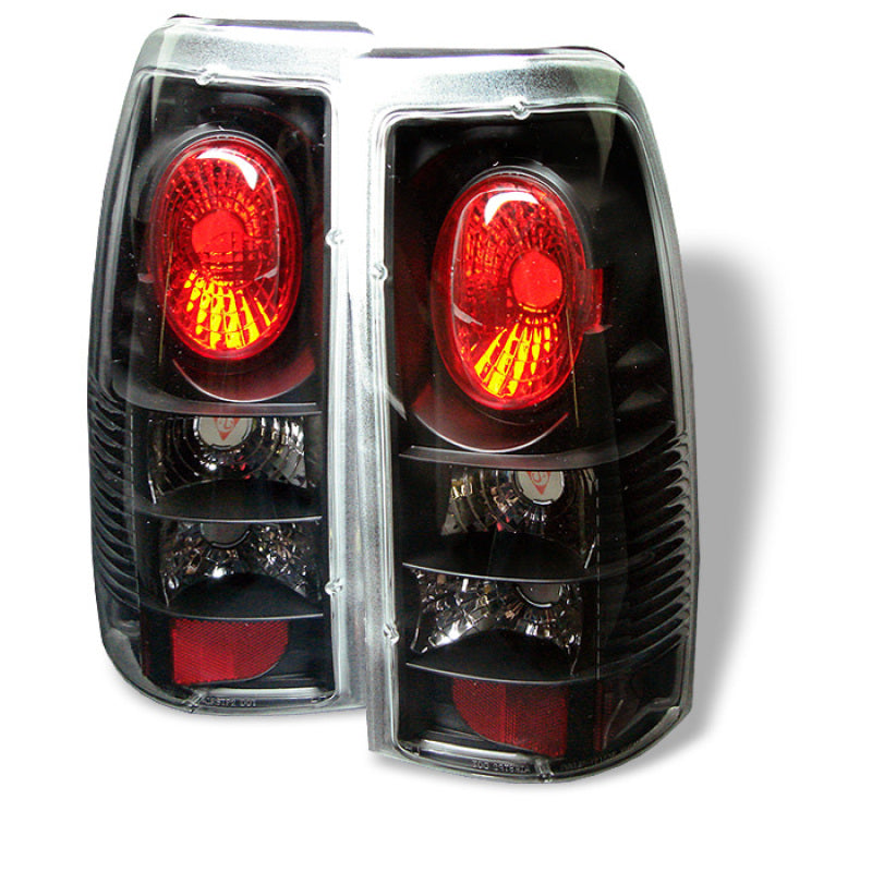 Load image into Gallery viewer, Spyder Chevy Silverado 1500/2500 99-02 (Not Stepside) Euro Style Tail Lights Blk ALT-YD-CS99-BK
