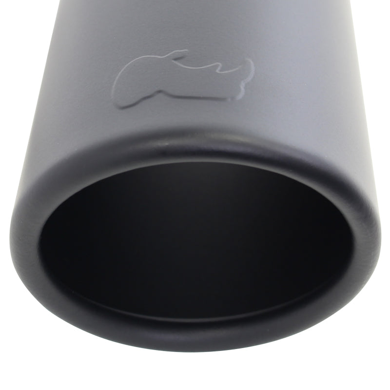 Load image into Gallery viewer, Go Rhino Exhaust Tip - Black - ID 3in x L 14in x OD 4in
