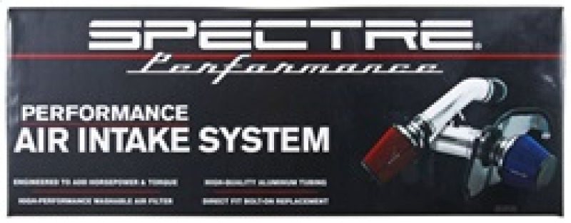 Load image into Gallery viewer, Spectre 10-12 Chevy Camaro V8-6.2L F/I Air Intake Kit - Clear Anodized w/Red Filter
