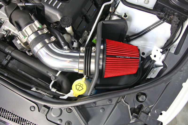 Load image into Gallery viewer, Spectre 12-18 Jeep Grand Cherokee V8-6.4L F/I Air Intake Kit - Polished w/Red Filter

