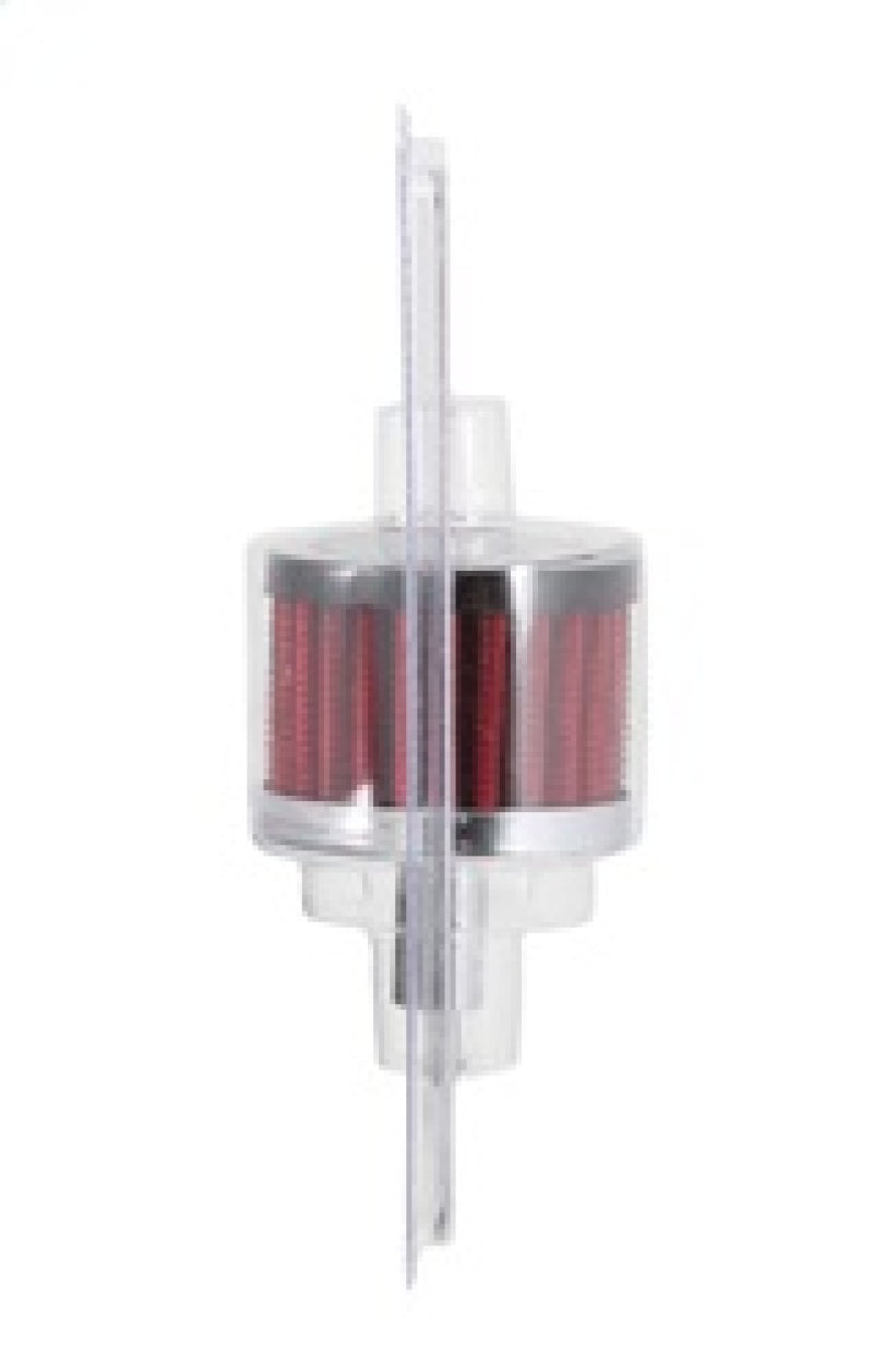 Load image into Gallery viewer, K&amp;N Steel Base Crankcase Vent Filter .5in Vent OD x 2in OD x 1.5in Height
