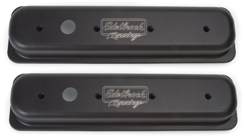 Load image into Gallery viewer, Edelbrock Valve Cover Victor Series Chevrolet 1987-1995 262-400 CI V8 Black
