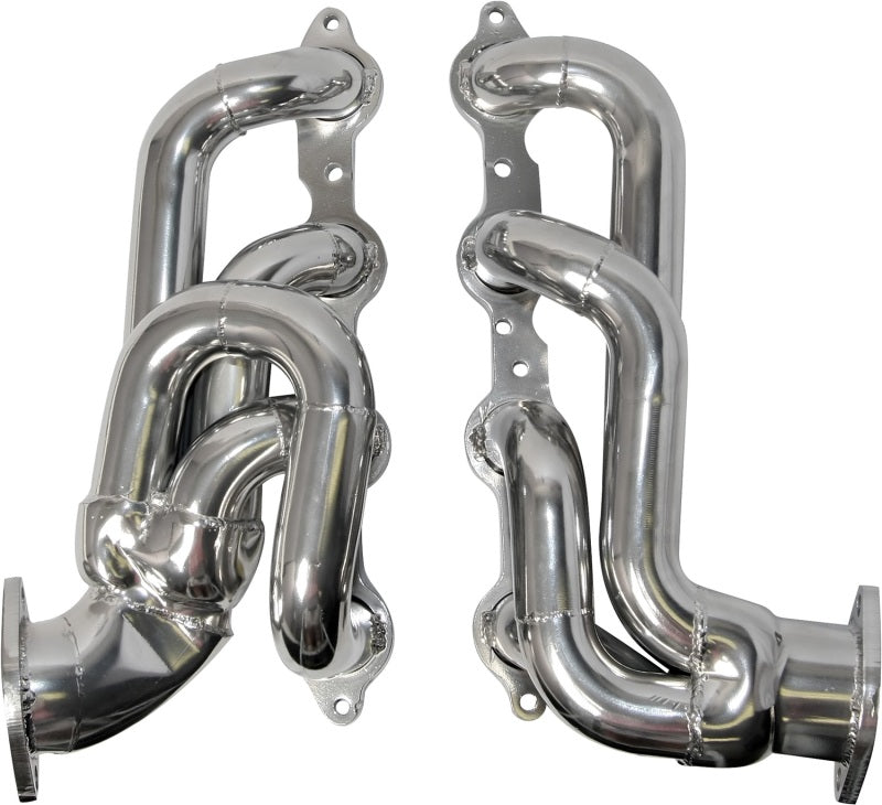 Load image into Gallery viewer, BBK 10-15 Camaro LS3 L99 Shorty Tuned Length Exhaust Headers - 1-3/4 Silver Ceramic
