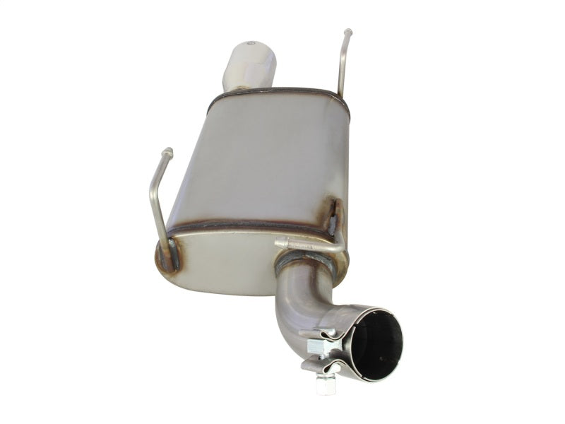 Load image into Gallery viewer, aFe Axle-Back Exhaust 2.5in 409SS w/Polished Tip 05-09 Ford Mustang V6 4.0L
