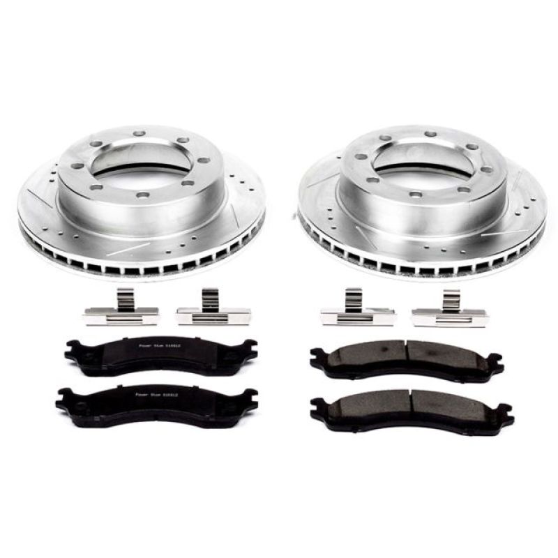 Load image into Gallery viewer, Power Stop 95-99 Ford F-250 Front Z23 Evolution Sport Brake Kit
