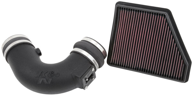 Load image into Gallery viewer, K&amp;N FIPK 10-14 Chevy Camaro V8 6.2L Performance Intake Kit
