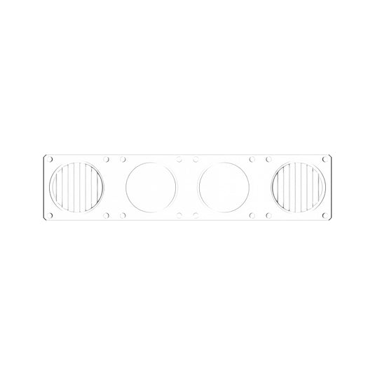 KC HiLiTES FLEX ERA LED Clear Combo Beam Lens for Light Bars