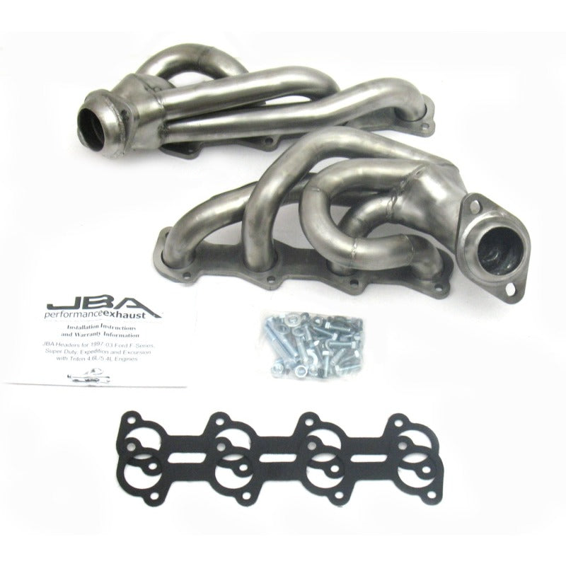 Load image into Gallery viewer, JBA 99-04 Ford Lightning 5.4L 1-5/8in Stainless Steel Shorty Header
