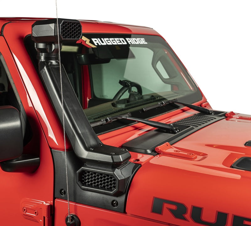 Load image into Gallery viewer, Rugged Ridge AmFib Low/High Mount Snorkel System 18-20 Jeep Wrangler JL 2020 JT
