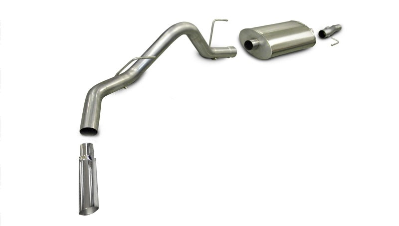 Load image into Gallery viewer, Corsa 2009-2010 Ford F-150 4.6L V8 Polished Sport Cat-Back Exhaust
