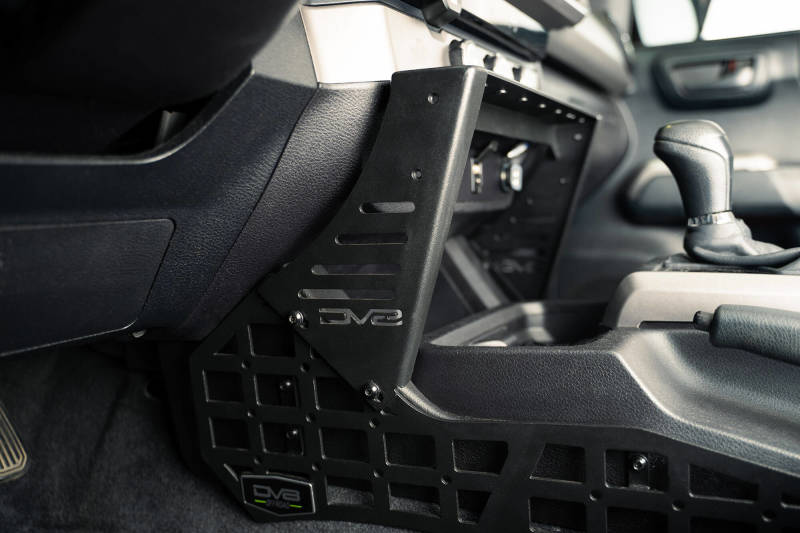 Load image into Gallery viewer, DV8 Offroad 16-23 Toyota Tacoma Center Console Molle Panels &amp; Device Mount
