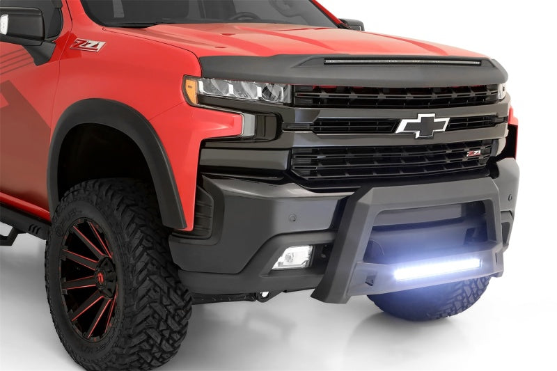 Load image into Gallery viewer, Lund 19-22 Chevrolet/GMC Silverado/Sierra 1500 Revolution Bull Bar - Black
