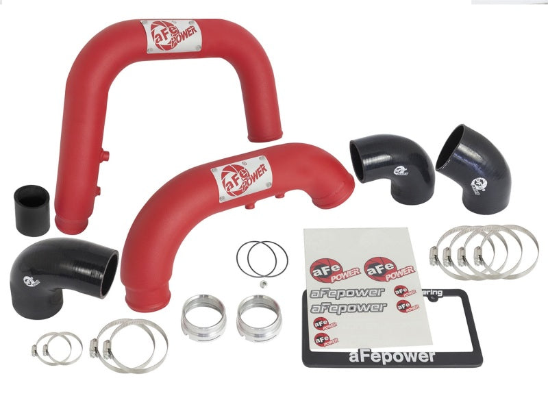Load image into Gallery viewer, aFe BladeRunner Red Intercooler Tubes Combo 2016 GM Colorado/Canyon I4-2.8L (td)
