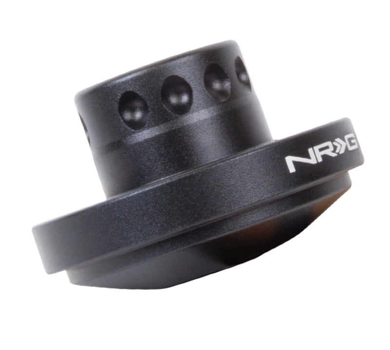 Load image into Gallery viewer, NRG Short Spline Adapter - Polaris RZR / Ranger (Secures w/OEM Lock Nut / Fits Quick Lock) - Black
